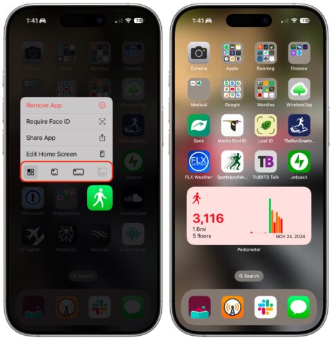 In iOS 18 and iPadOS 18, Quickly Turn Home Screen App Icons into ...